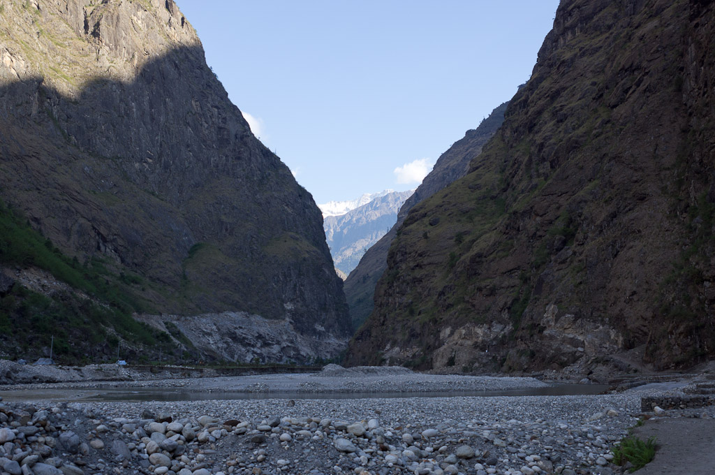 галечниковая долина