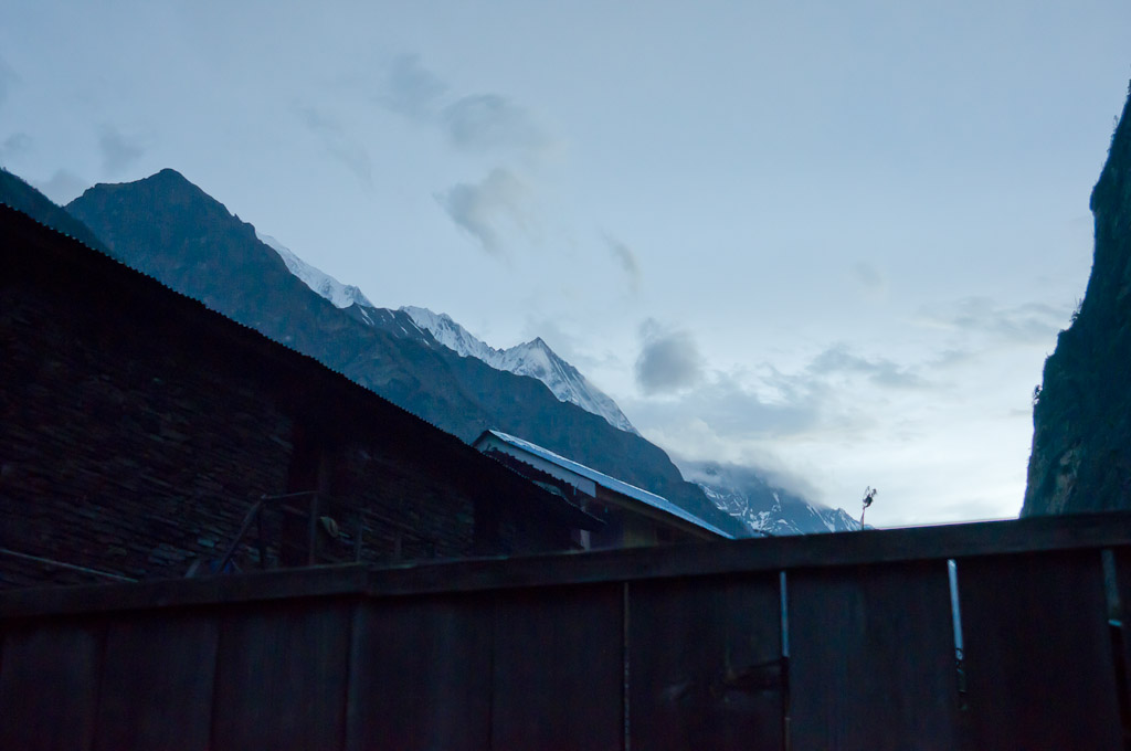 рассвет в горах