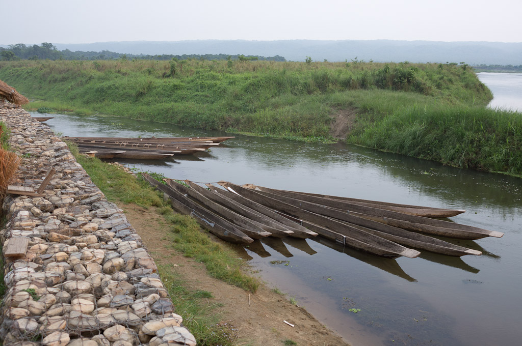 много лодок