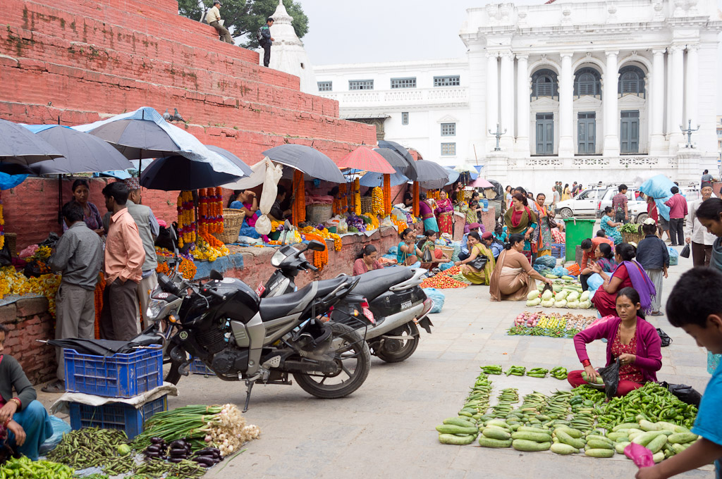 Катманду торговцы