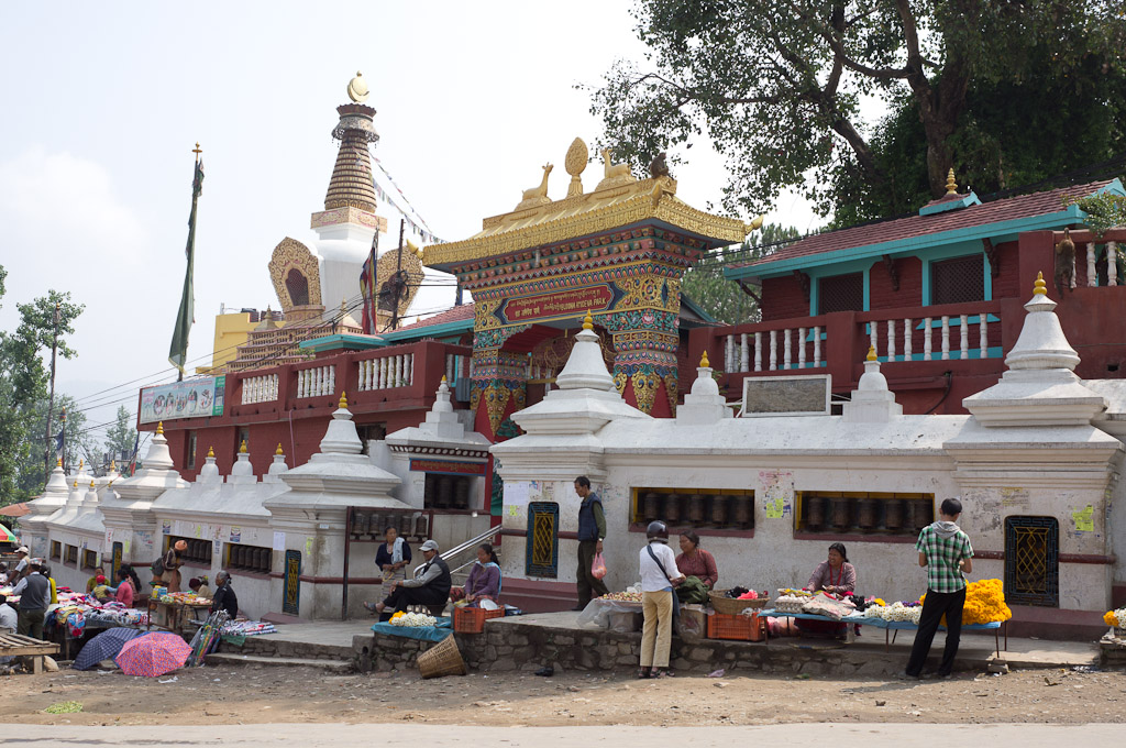торговцы в Катманду