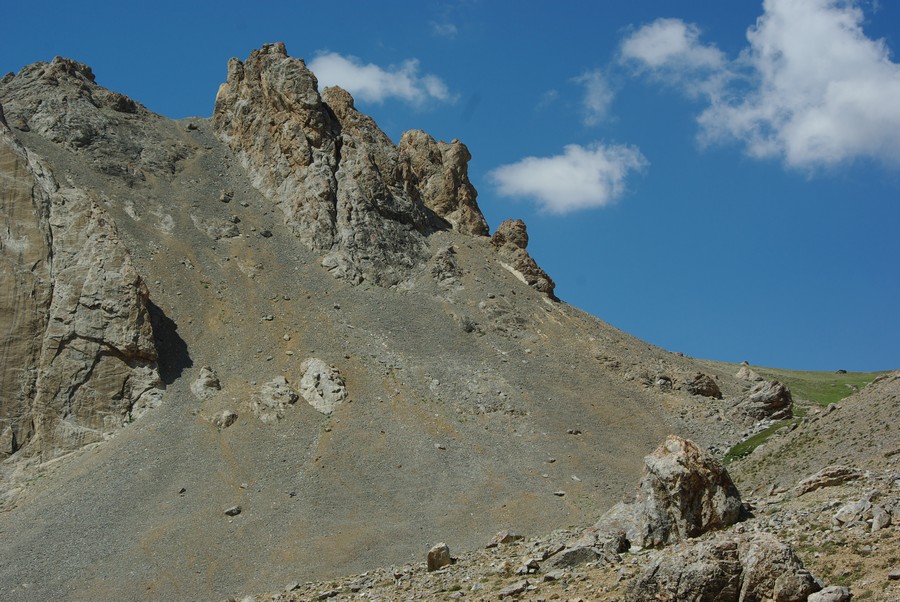 перевал скала