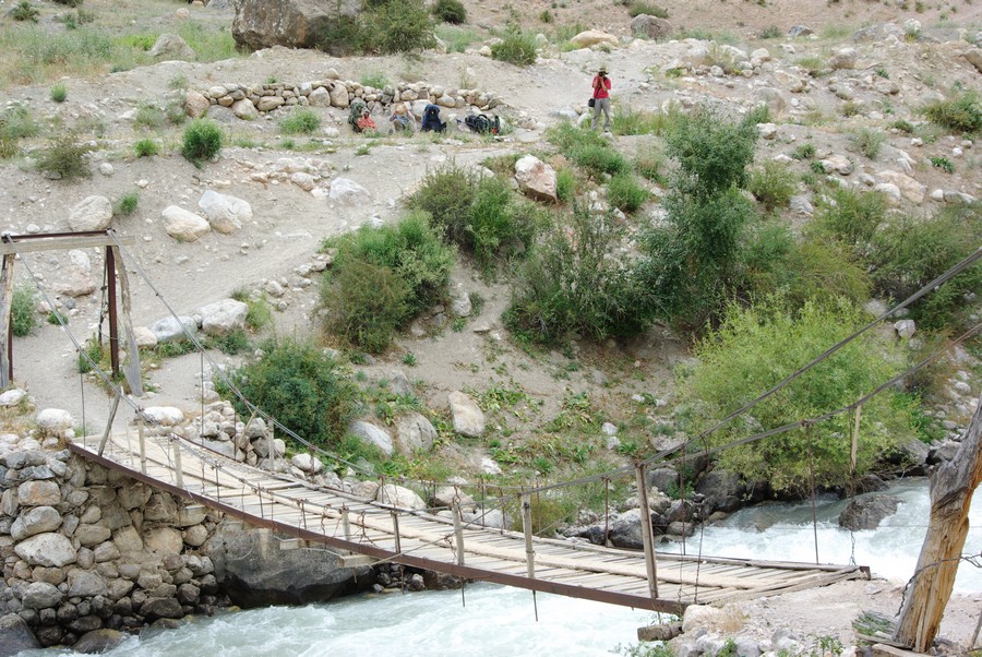 Мост через Искандердарью